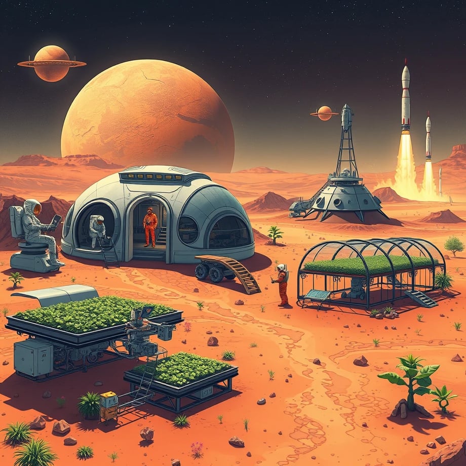 The Future of Human Habitation: Exploring Mars Colonization