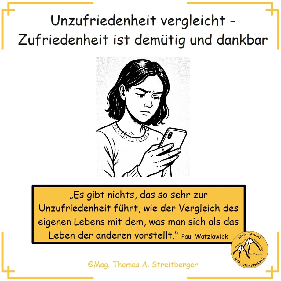 Wenn das Leben der anderen immer ein bisschen besser wirkt…