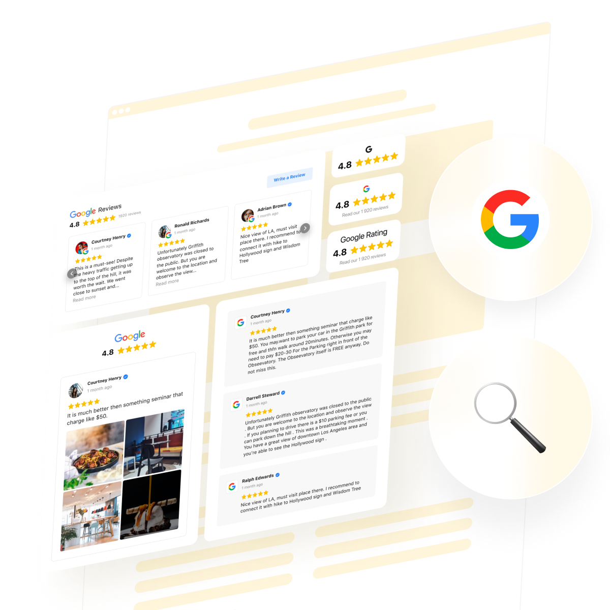 Efficient Google Reviews Search by Name & Keyword for Brand Monitoring