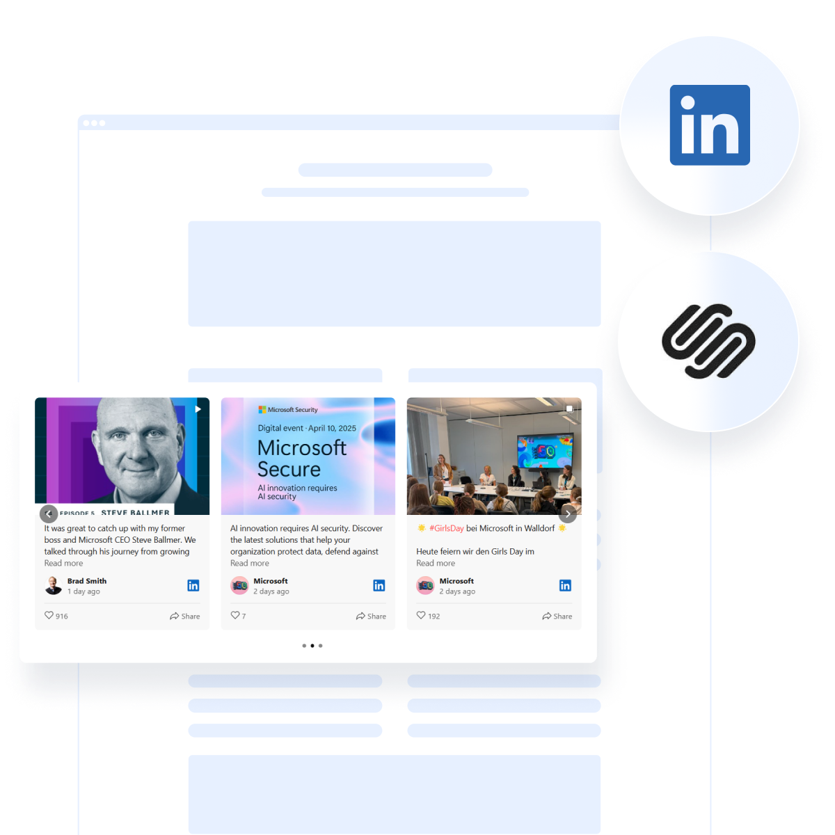 How to Add LinkedIn Feed to Squarespace Website