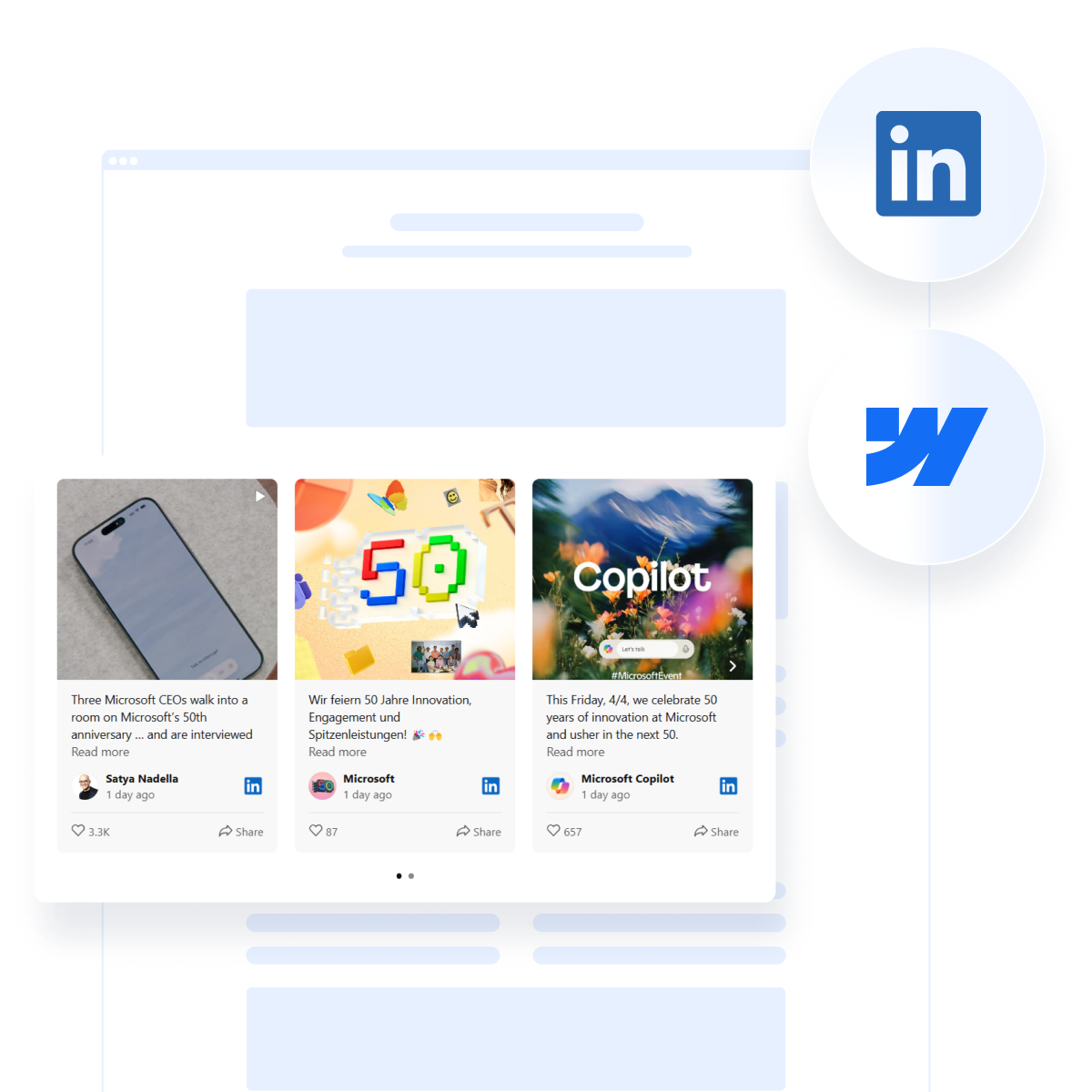 How to Embed a LinkedIn Feed on Webflow
