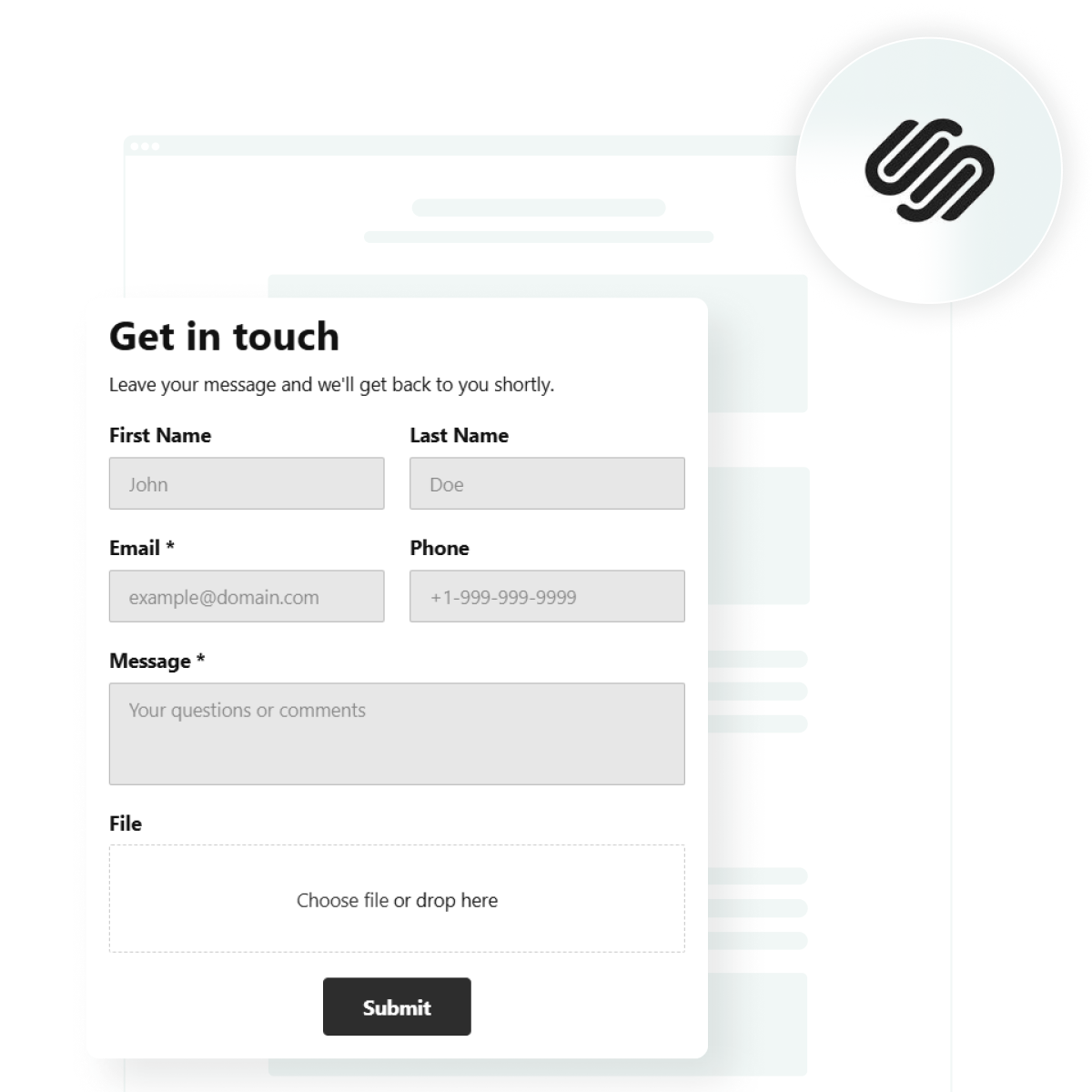 How to Embed a Contact Form to a Squarespace Website