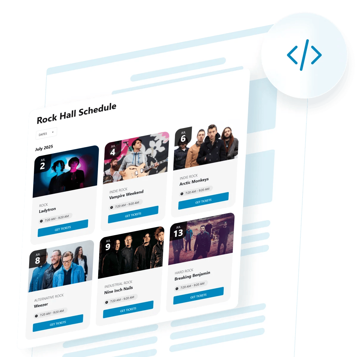 Event Calendar Code Generator for Your Website