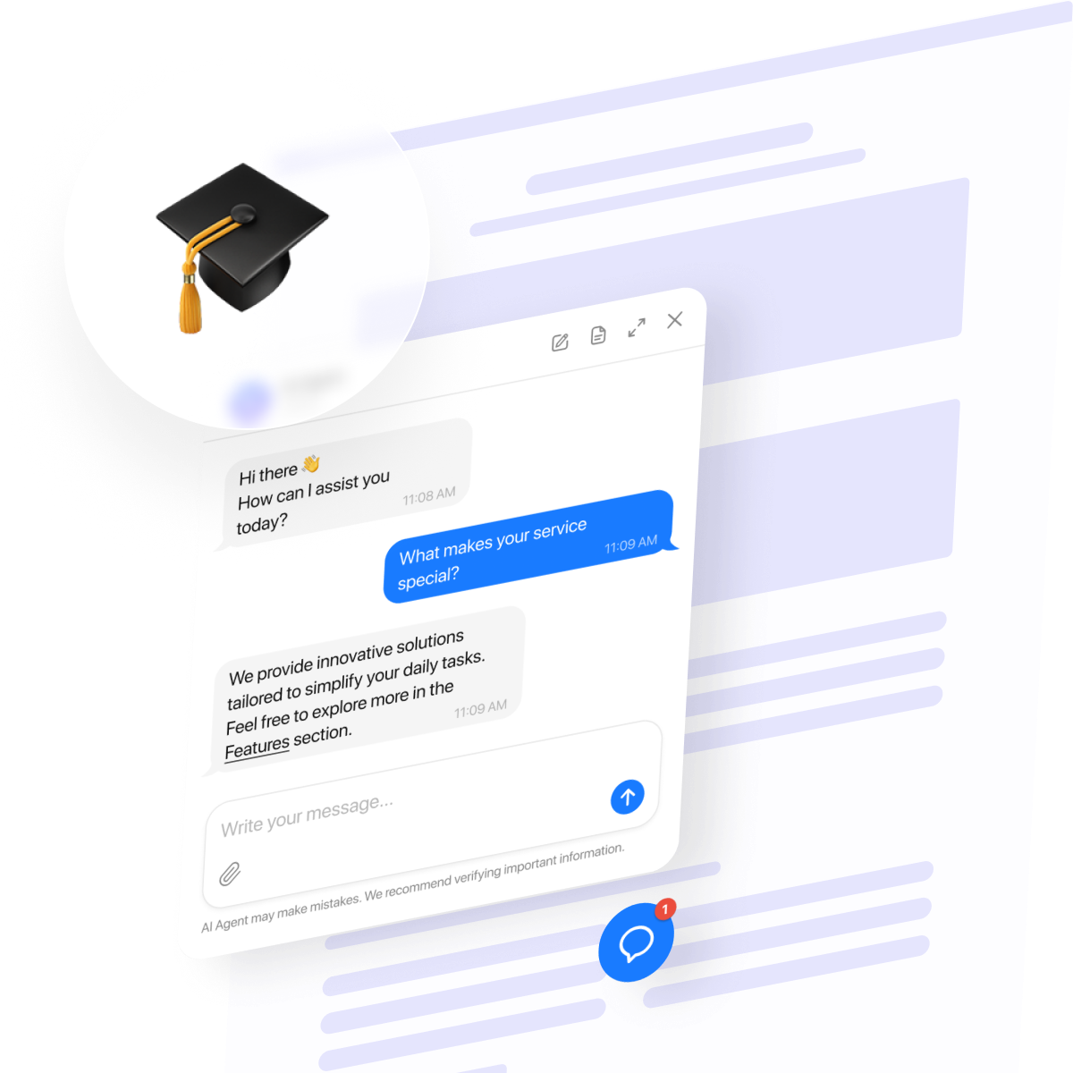 AI Chatbot for Education: Student Support & Enrollment