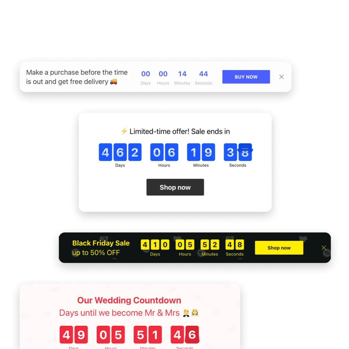 Fügen Sie einen No-Code-Countdown-Timer zur Website hinzu (2026)