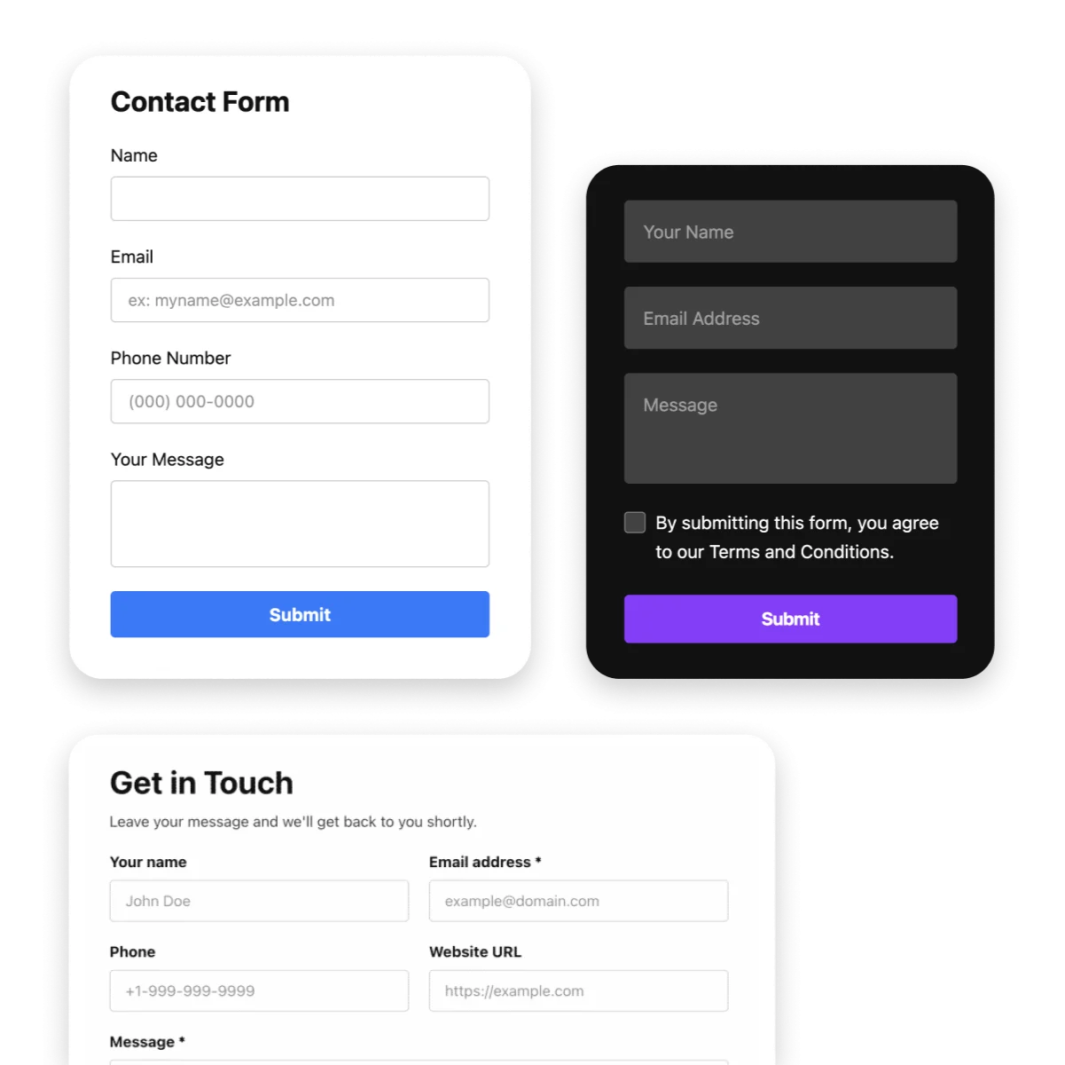 Gerador de Formulário de Contato Online para Website
