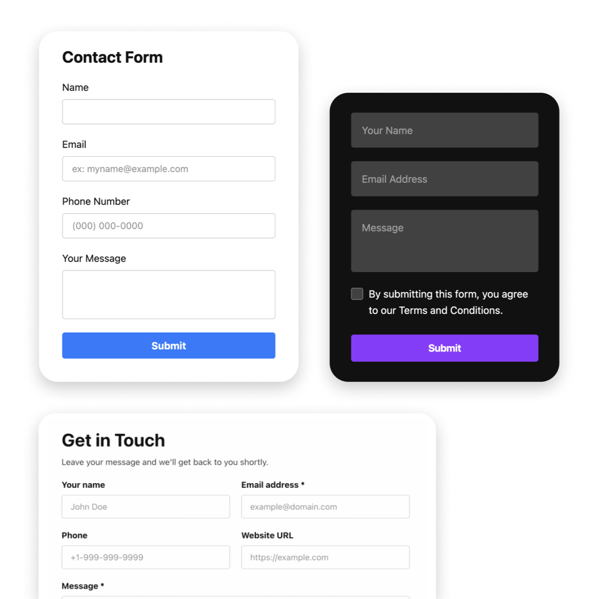 Free Contact Form Generator