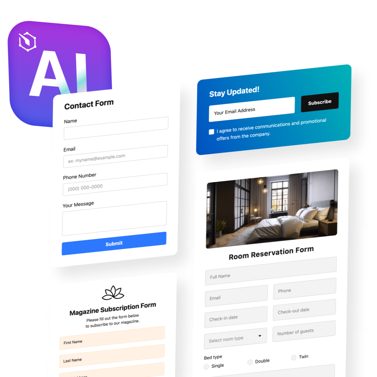 Free Form Generator for Website