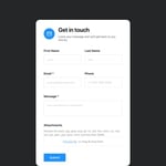 Halloween Simple Form