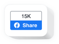 Facebook Share Button for website