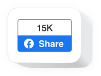  Facebook Share Button for website