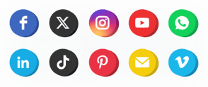 Add Social Media Icons Easily!