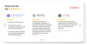 Add Yelp Reviews to Your Website – no coding required