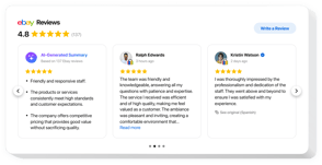 Embed Reviews from eBay to Your Website – no coding required