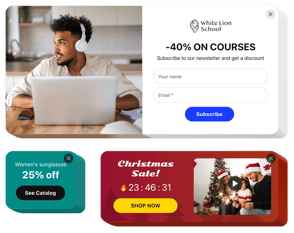 Add a Popup to Your Website – it's easy & quick