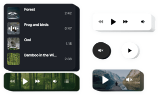 Applicazione Musica di sottofondo Weebly