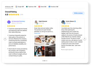 Enhance Credibility with Customer Reviews