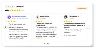 Enhance Car Dealership Credibility and Collect Feedback