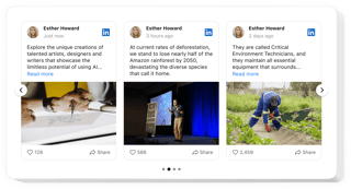 Showcase Your LinkedIn Updates on Your Website