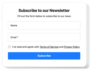 Grow Your Audience with a Subscription Form