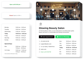 Keep Customers Informed with Clear Availability