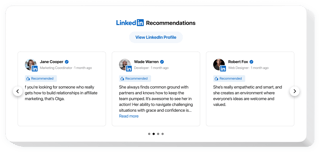 Build Trust with Professional Endorsements