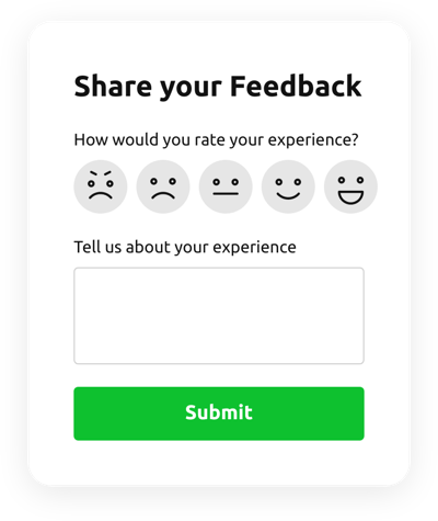 Emoji Feedback Form