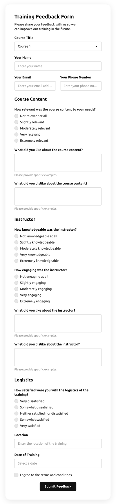 Create Emoji Feedback Form Template for Html [free plugin]