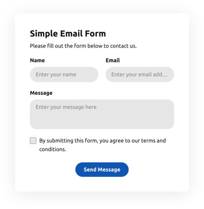 Simple Email Form