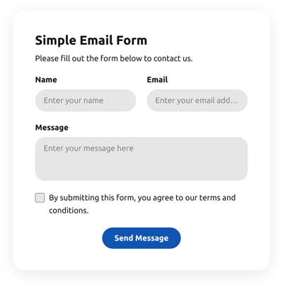 Simple Email Form