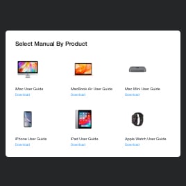 Product Manuals File