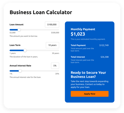 Business Loan Calculator