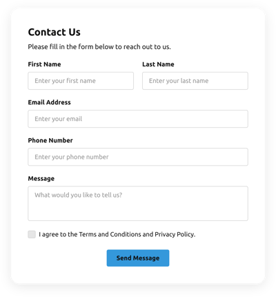 Conditional Logic Contact Form