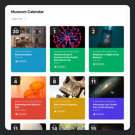 Interactive Calendar