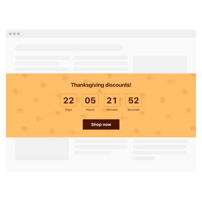 Thanksgiving Countdown Timer