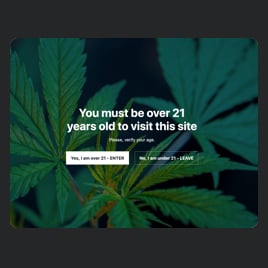 Marijuana Age Verification