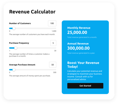 Revenue Calculator