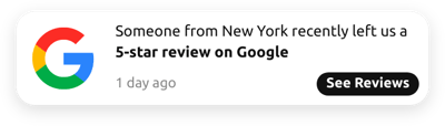 Google Review Notification