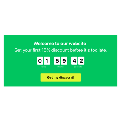 Evergreen Countdown Timer