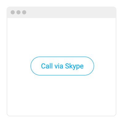 Chat via Skype Button