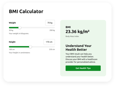 Body Mass Index (BMI) Calculator