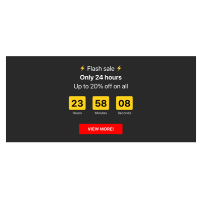 Fomo Countdown Timer