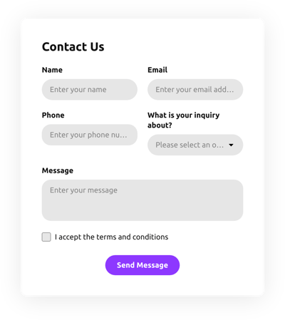 Constant Contact Form