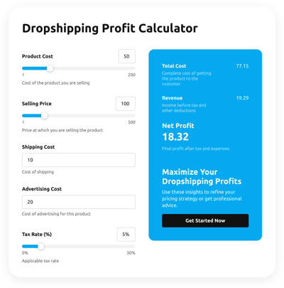 Dropshipping Profit Calculator