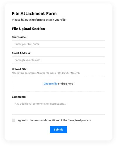 Create Resume File Upload Form Template for Wordpress [free plugin]