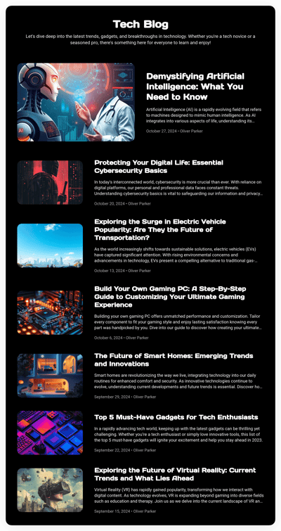 Tech Blog