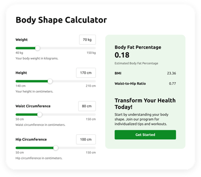 Body Shape Calculator