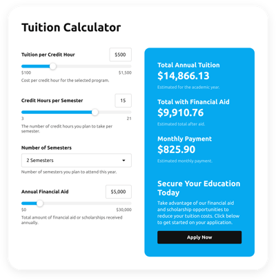Tuition Calculator