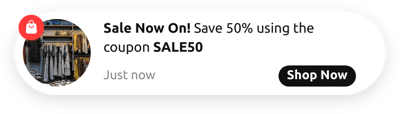 Sale Start Notification