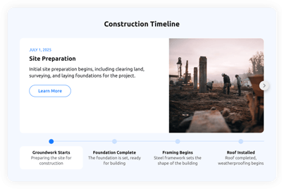 Construction Timeline